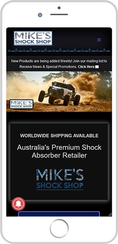 Mike's Shock Shop Websites